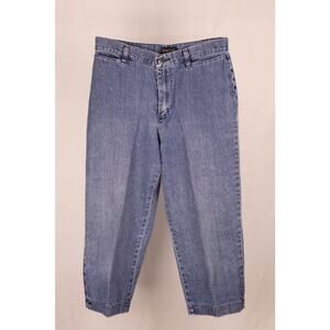 Rider's Size 10 Women's Jeans Cropped  Stretch Blue